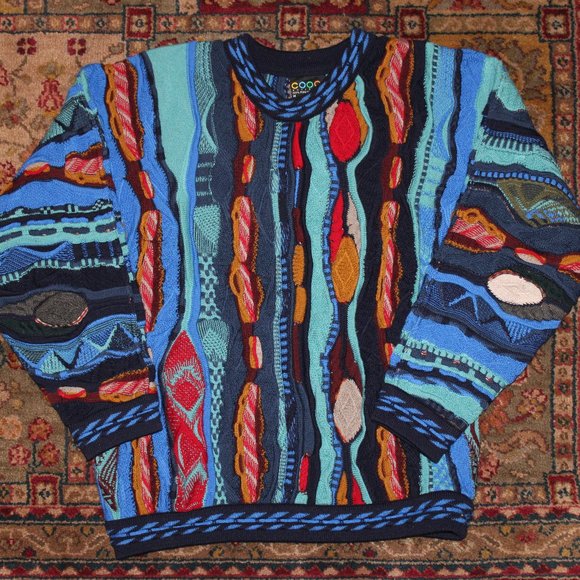 Multi-Colored Authentic Coogi Sweater